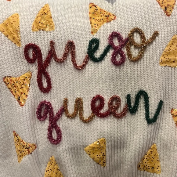 NWT Queen of Sparkles Queso Queen vest! This is FABULOUS!!!! Size M QOS sequins - Picture 2 of 4